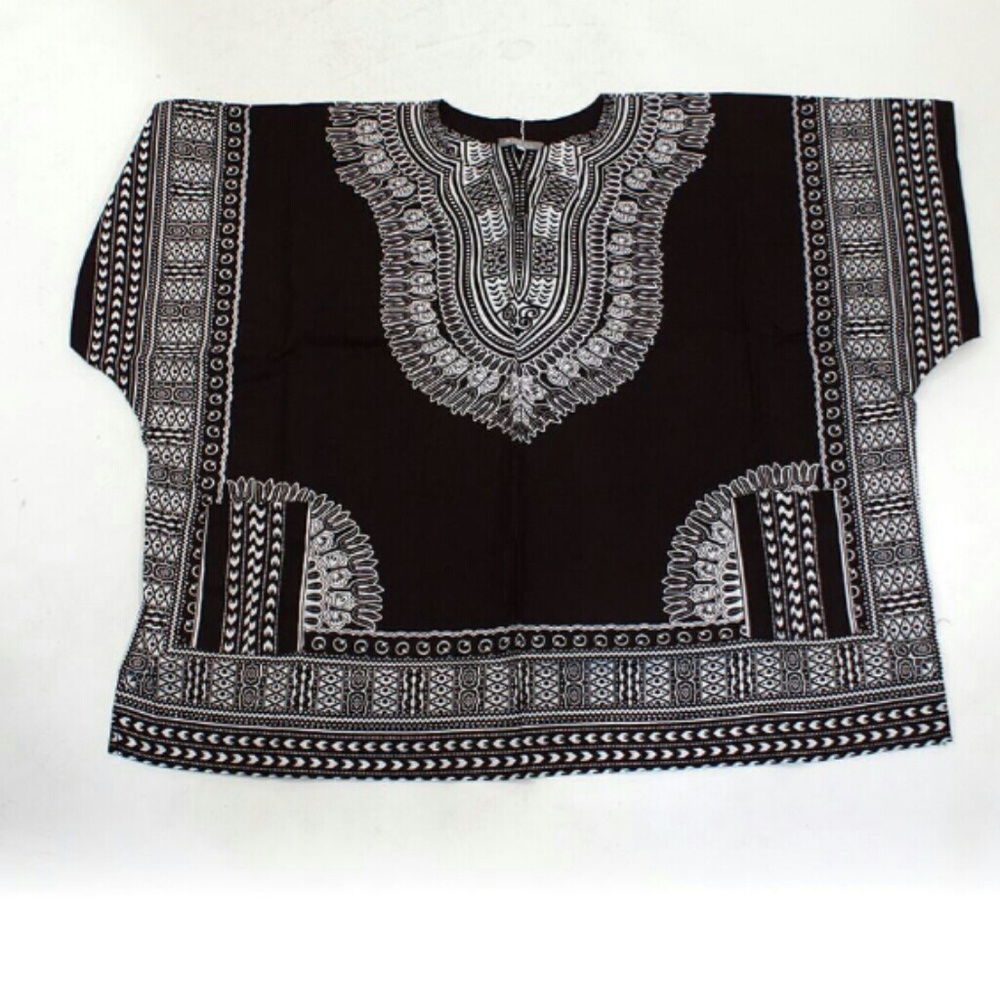 King Sized Men's Dashikis w/pockets